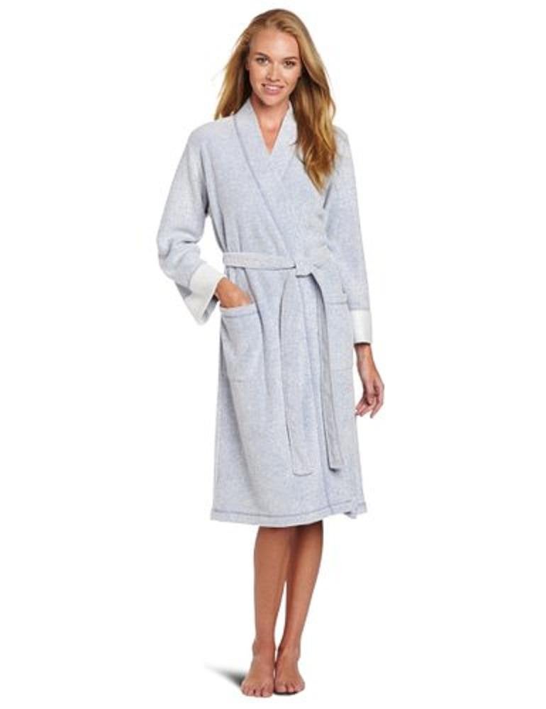 N Natori Women's Nirvana Robe, Imperial Blue, Large